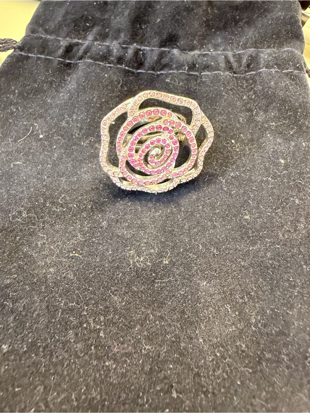 Swarovski Rose Belle Ring - M